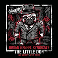 Mafia Pug Boss Tee - Premium Funny Graphic T Shirts