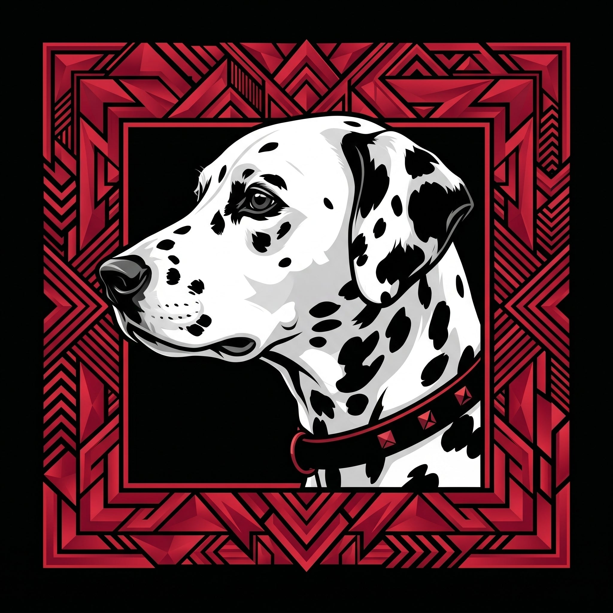 Avant-Garde Vogue Dalmatian Shirt - Premium Unisex Fashion Tee