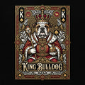 Royal King Playing Card English Bulldog T Shirt - Premium Unisex Graphic Tee