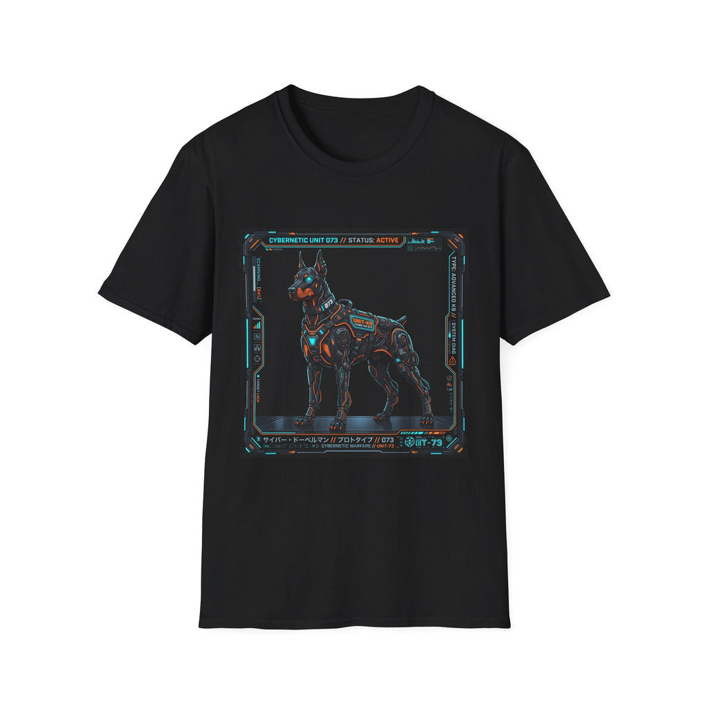 Cyberpunk Techwear Doberman Shirt - Premium Unisex Graphic Tee
